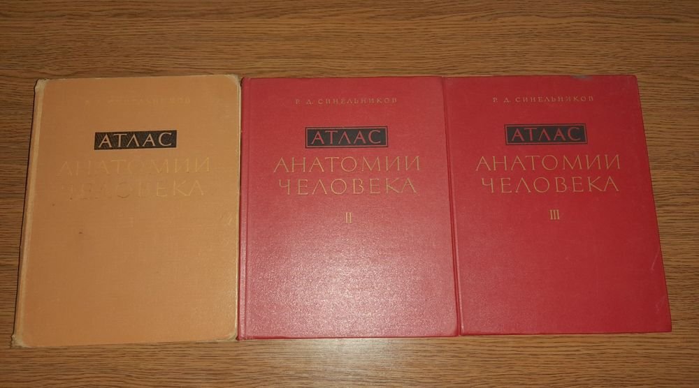 Р.Д. Синельников. Атлас Анатомии человека. 3 тома