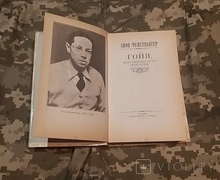 Л. Фейхтвангер. Гойя, или тяжкий путь познания