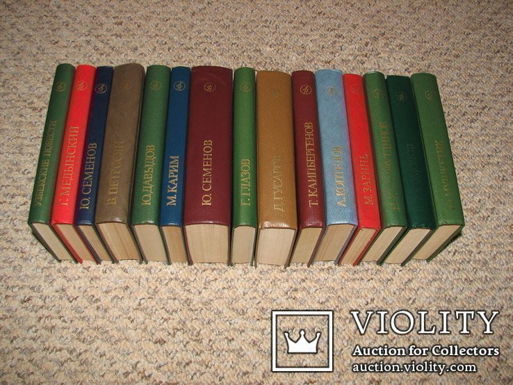 Библиотека "Дружбы народов". Полное собрание за 1984г - 15 книг