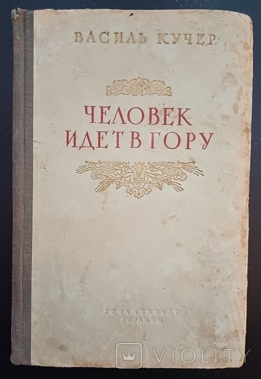 В. Кучер. Человек идет в гору