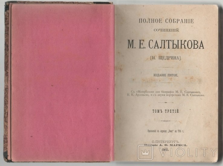 СалтыковЩедрин. Губернские очерки