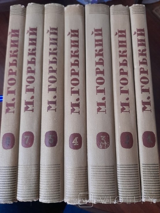 М. Горький. Собрание сочинений. Том 1-5, 7-8