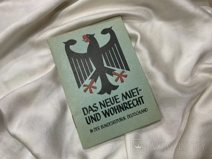 Das neue Miet und Wohnrecht Deutschland 1960