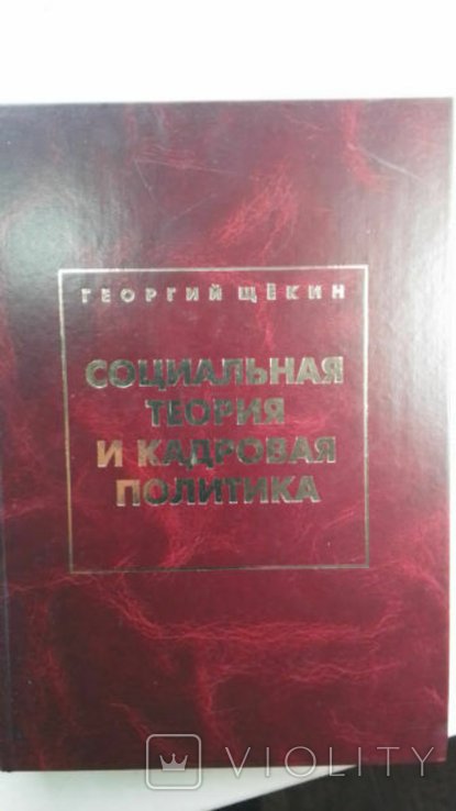 Г. Щекин. Социальная теория и кадровая политика