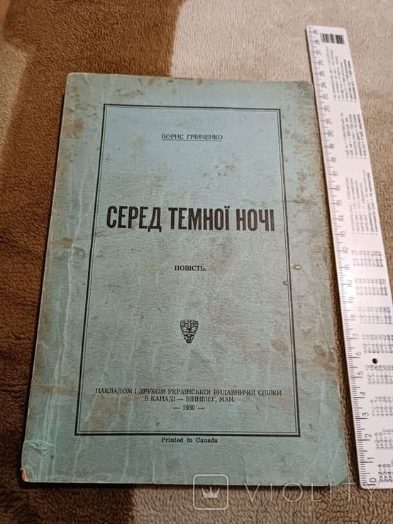 Б. Грінченко. Диаспора. Серед темной ночи