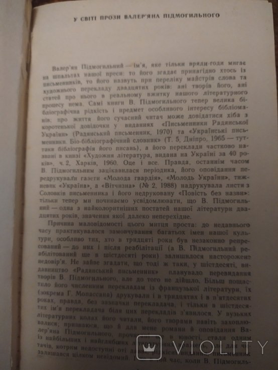 В. Пидмогильный. Город