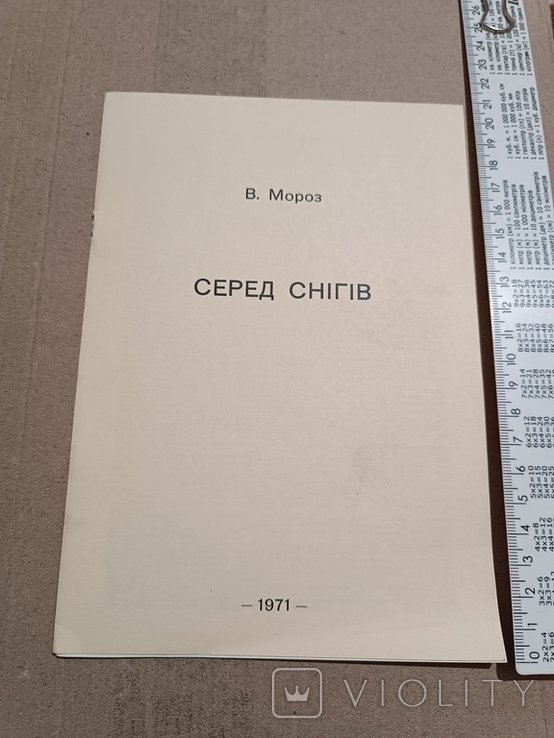 В. Мороз. Диаспора. Среди снегов